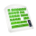 Klawiatura Ducky Rubber Keycap Green DKSA32-USRDGNNO1